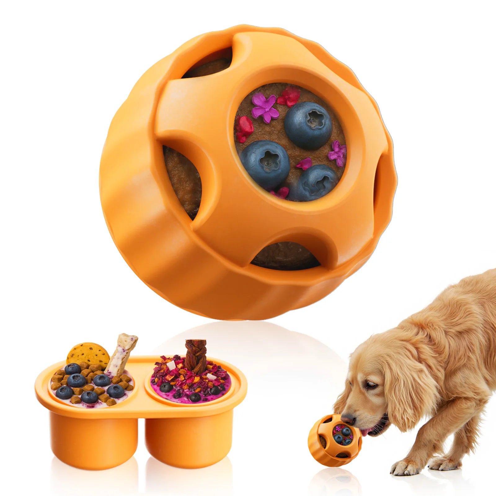 FrostBall PawsVibe — La balle congelable qui occupe votre chien 30 minutes