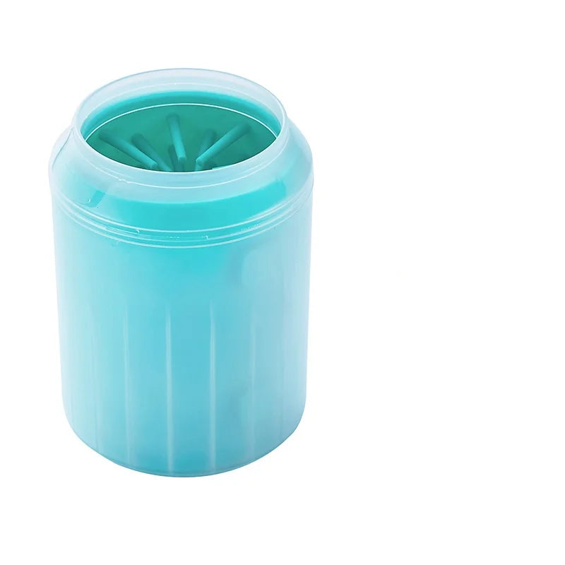 Gobelet nettoie-pattes en silicone pour chien — visuel 1