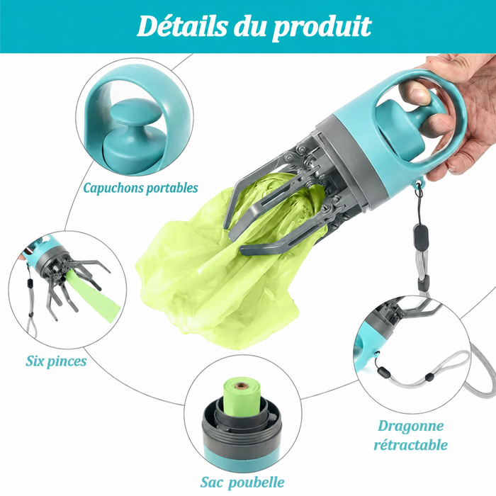 Ramasse-crottes portable pour chien — visuel 5