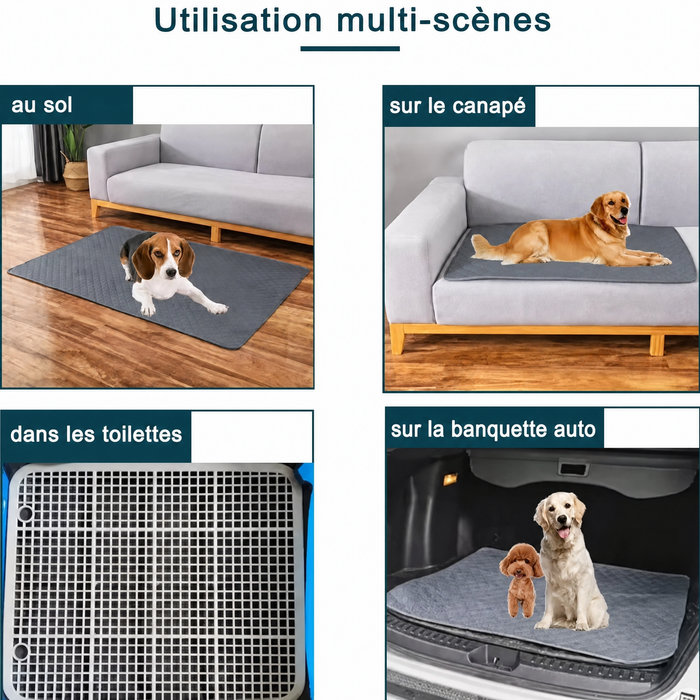 Tapis absorbant lavable 70 × 100 cm — visuel 3